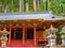 Tokyo, Japan - August 24, 2017: Beautiful view of Large Gomado of Rinno ji, Nikko, Rinno ji is a complex of 15 Buddhist