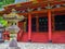Tokyo, Japan - August 24, 2017: Beautiful view of Large Gomado of Rinno ji, Nikko, Rinno ji is a complex of 15 Buddhist