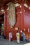 Tokyo - Japan, June 19, 2017; Tourists at Edo era Hozomon entrance of Sensoji, also known as Asakusa Kannon Temple, Asakusa