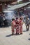 Tokyo - Japan, June 19, 2017; Tourists at Edo era Hozomon entrance of Sensoji, also known as Asakusa Kannon Temple, Asakusa