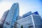 TOKYO, JAPAN: Modern corporate and business buildings in Tokyo