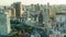 Tokyo, Japan- November 6, 2019: 4K time lapse video of Birdseye view of minato main roads under Tokyo tower in the city traffic