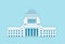 Tokyo landmark building  illustration | the Capitol , National Diet Building