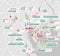 Tokyo metropolitan area competition location map / Japanese