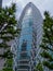 Tokyo Mode Gakuen - the famous Cocoon Tower in Shinjuku - TOKYO, JAPAN - JUNE 17, 2018