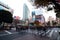 TOKYO - NOVEMBER 28: Crowds of people crossing the center of Shibuya