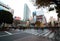 TOKYO - NOVEMBER 28: Crowds of people crossing the center of Shibuya