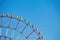 Tokyo Skyline: Colorful Ferris Wheel and Airplane in Vibrant Cityscape