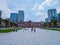 Tokyo Station - the huge central station in the city - TOKYO, JAPAN - JUNE 12, 2018