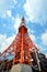 Tokyo Tower cloud blue sky