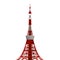 Tokyo Tower in japan, vector Illustration, Japanese famous place and landmark, travel concept
