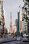 Tokyo tower in Tokyo, Japan