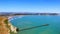 Tolaga Bay wharf panorama, New Zealand