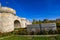 Toledo Bridge, 18th century, in Madrid Rio Park, Madrid, Spain