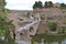 Toledo bridge over Flowing River