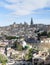 Toledo city in vertical