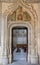 Toledo - Look to Gothic atrium over the portal in Monasterio San Juan de los Reyes