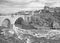 Toledo - Look to San Martin s bride or Puente de san Martin to Monastery of saint John of the King