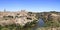 Toledo panorama landscape. Spain travel.