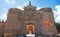Toledo Puerta de bisagra door in Spain