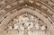 Toledo - Side gothic portal of Cathedral Primada Santa Maria de Toledo