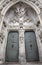 Toledo - South gothic portal of Cathedral Primada Santa Maria