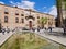 Toledo, Spain, 13.04.2022. Panoramic view of Archbishop's Palace, Palacio Arzobispal.