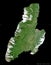 Tolima, Colombia - black solid. Sentinel-2 satellite