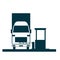 Toll booth icon