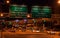 Toll station for expressway at night