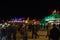 Tollwood Winter Festival on Theresienwiese in Munich, Germany, 2016