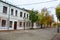 Tolstoy Street with view of Holy Resurrection Rynkovaya Church, Vitebsk, Belarus