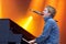 Tom Odell (British singer, songwriter and pianist) sings and plays the piano at FIB Festival