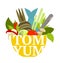 Tom Yum Soup Food Set