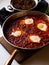 Tomato based Shakshuka - Middle Eastern food in the pan