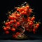 Tomato Bonsai: Meticulously Detailed Still Life With Fluid Glass Sculptures