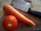 tomato carrot knife