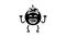 tomato character glyph icon animation