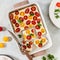 Tomato and Cottage Cheese Bake