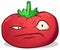 Tomato Disgruntled Cartoon