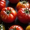 Tomato fresh raw organic vegetable