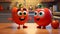 Tomato Friends: Animated Kitchen Adventure With Eye-catching Red Tomatoes