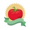 Tomato healthy vegetable detailed style icon