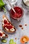 Tomato and Hot Pepper Jam, Toasts, Cheese