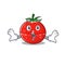 Tomato kitchen timer mascot design concept showing a amazed gesture