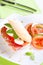 Tomato and Mozzarella Sandwich