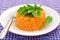 Tomato Rice with Rocket
