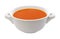 Tomato Soup Bowl (clipping path)