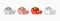 Tomato, tomatoes, vegetable, fruit, food and meal, graphic design