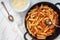 Tomato And Tuna Fish Pasta With Parmesan